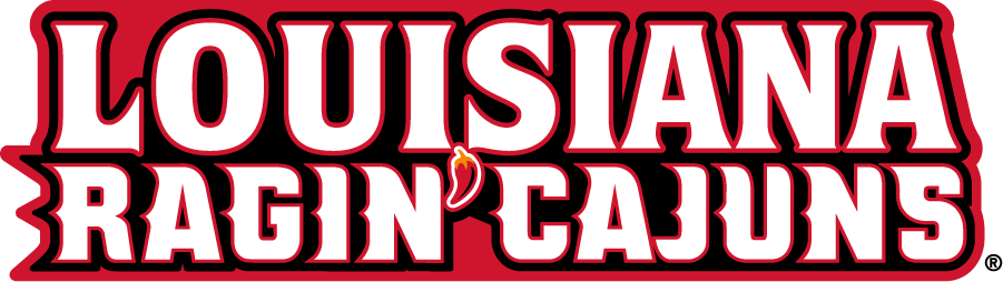 Louisiana Ragin Cajuns 2013-2015 Wordmark Logo v2 DIY iron on transfer (heat transfer)